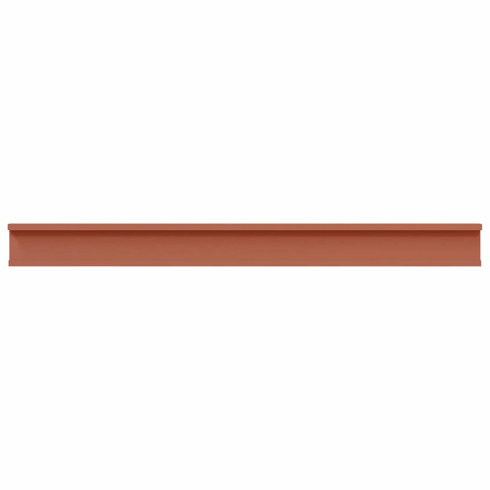 Scaffale da parete 2 pcs Rosso 100 x 9 x 3 cm Legno multistrato 42020004