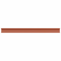 Scaffale da parete 2 pcs Rosso 115 x 9 x 3 cm Legno multistrato 42020005