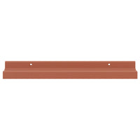 Scaffale da parete 4 pcs Rosso 40 x 9 x 3 cm Legno multistrato 42020006