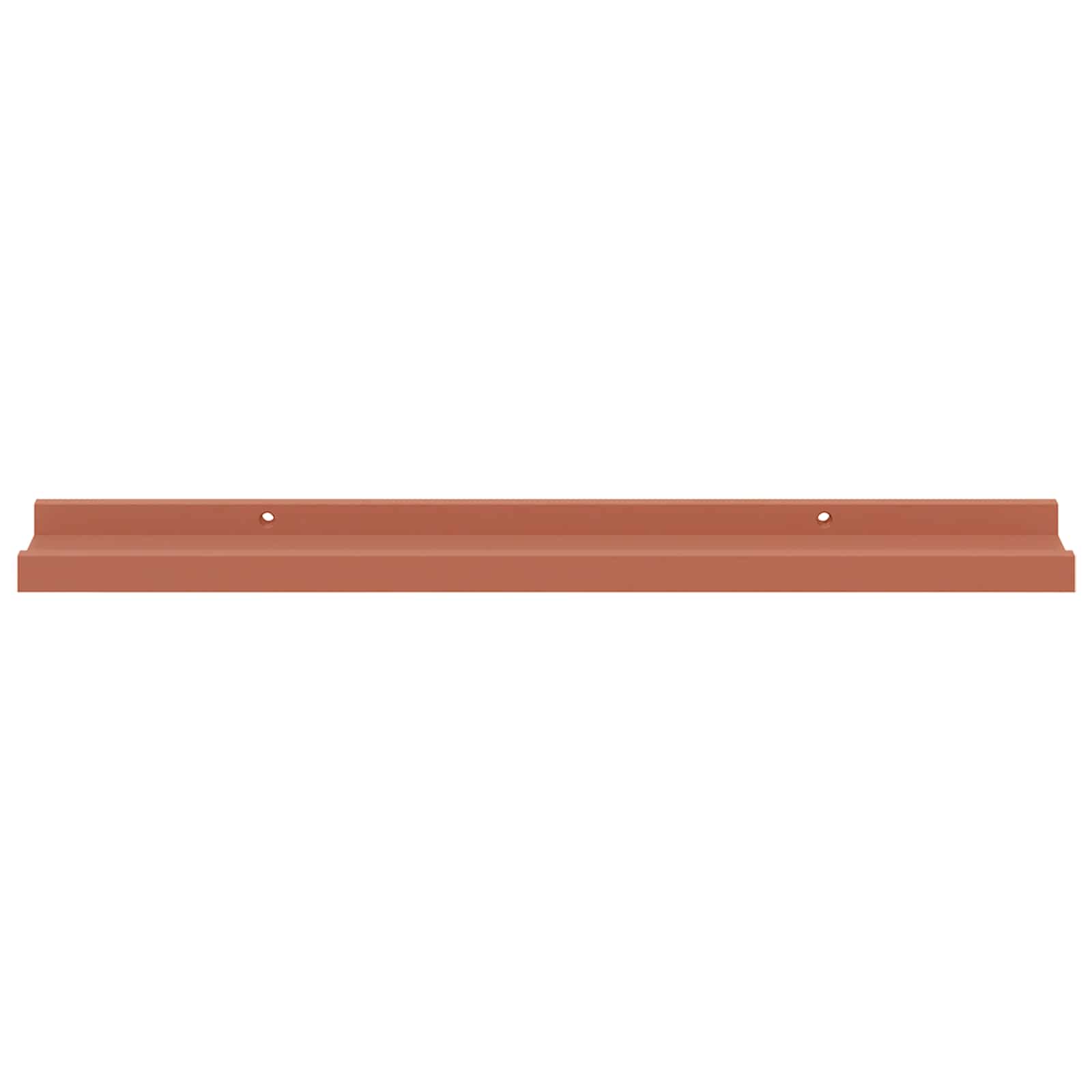 Scaffale da parete 4 pcs Rosso 60 x 9 x 3 cm Legno multistrato 42020007