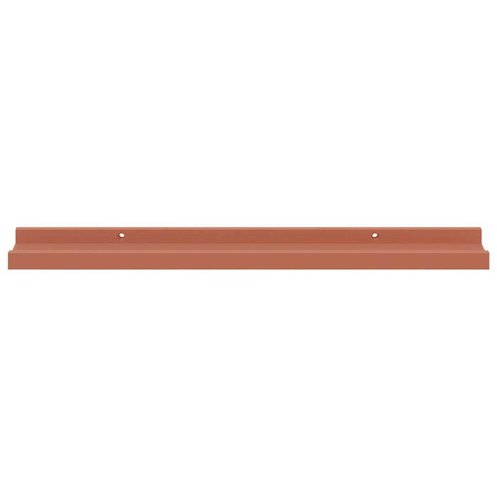 Scaffale da parete 4 pcs Rosso 60 x 9 x 3 cm Legno multistrato 42020007