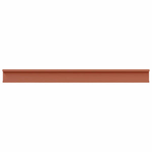 Scaffale da parete 4 pcs Rosso 100 x 9 x 3 cm Legno multistrato 42020009
