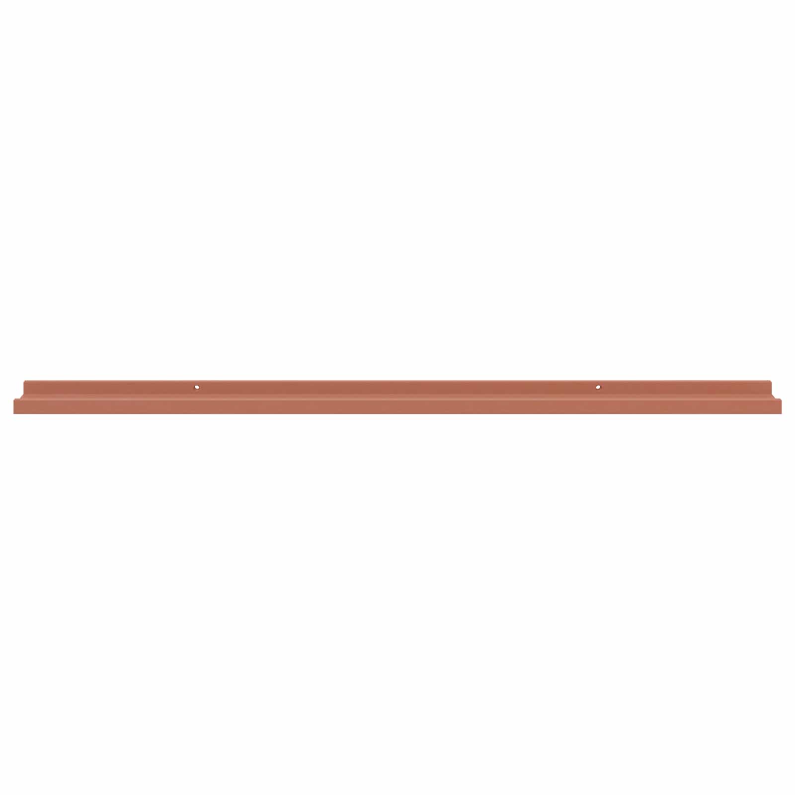 Scaffale da parete 4 pcs Rosso 115 x 9 x 3 cm Legno multistrato 42020010