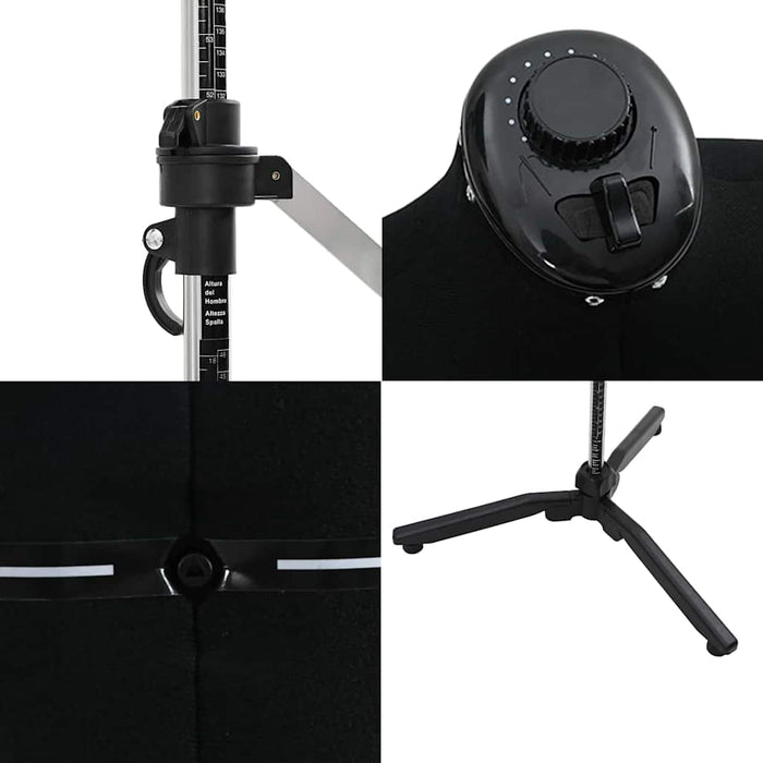 Forma Abito Femminile Regolabile Nero s Velluto 42018603