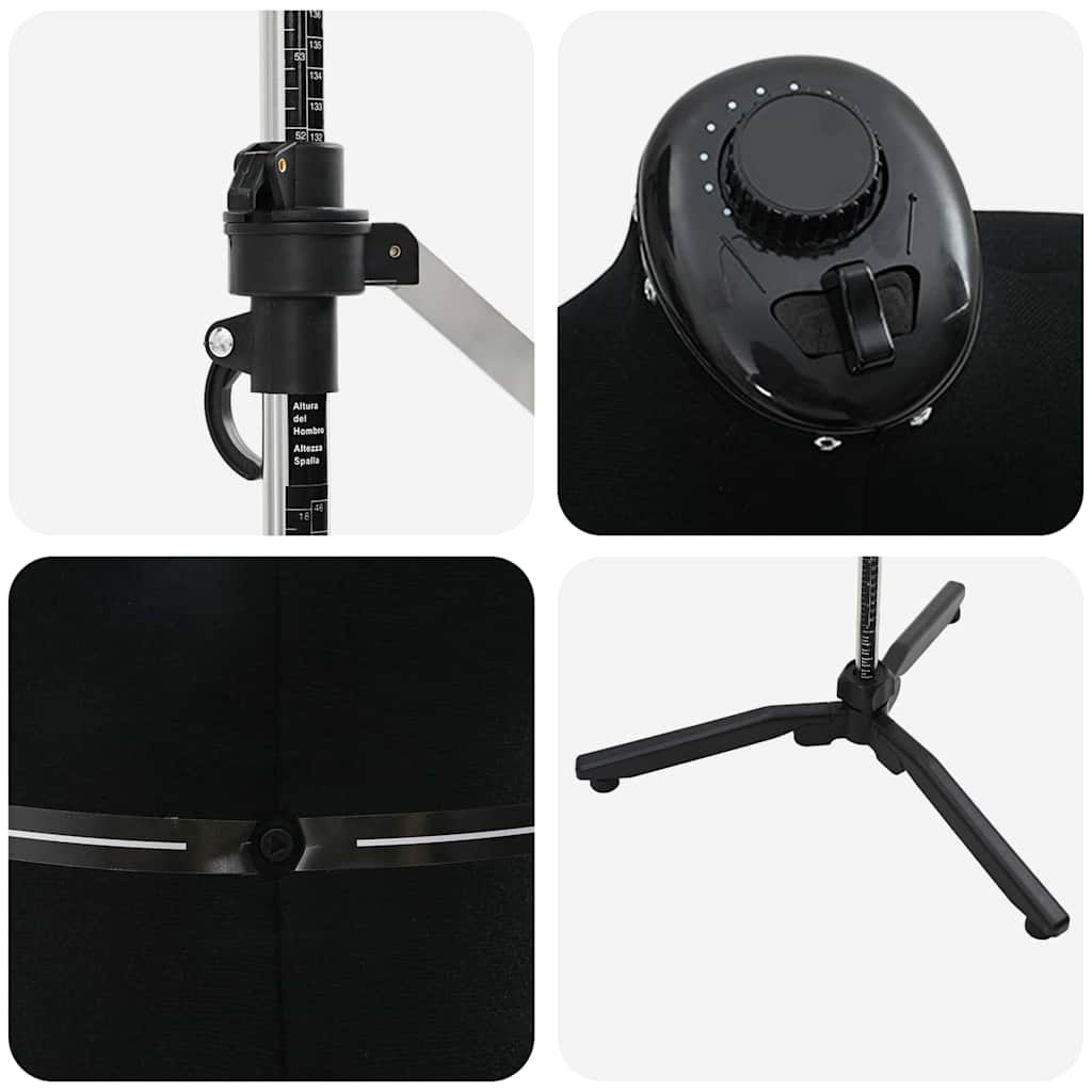 Forma Abito Femminile Regolabile Nero m Velluto 42018606