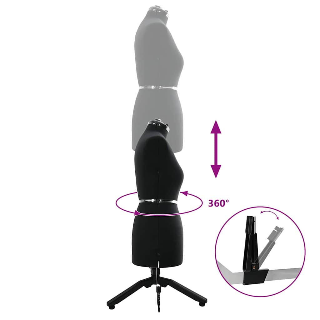 Forma Abito Femminile Regolabile Nero m Velluto 42018606