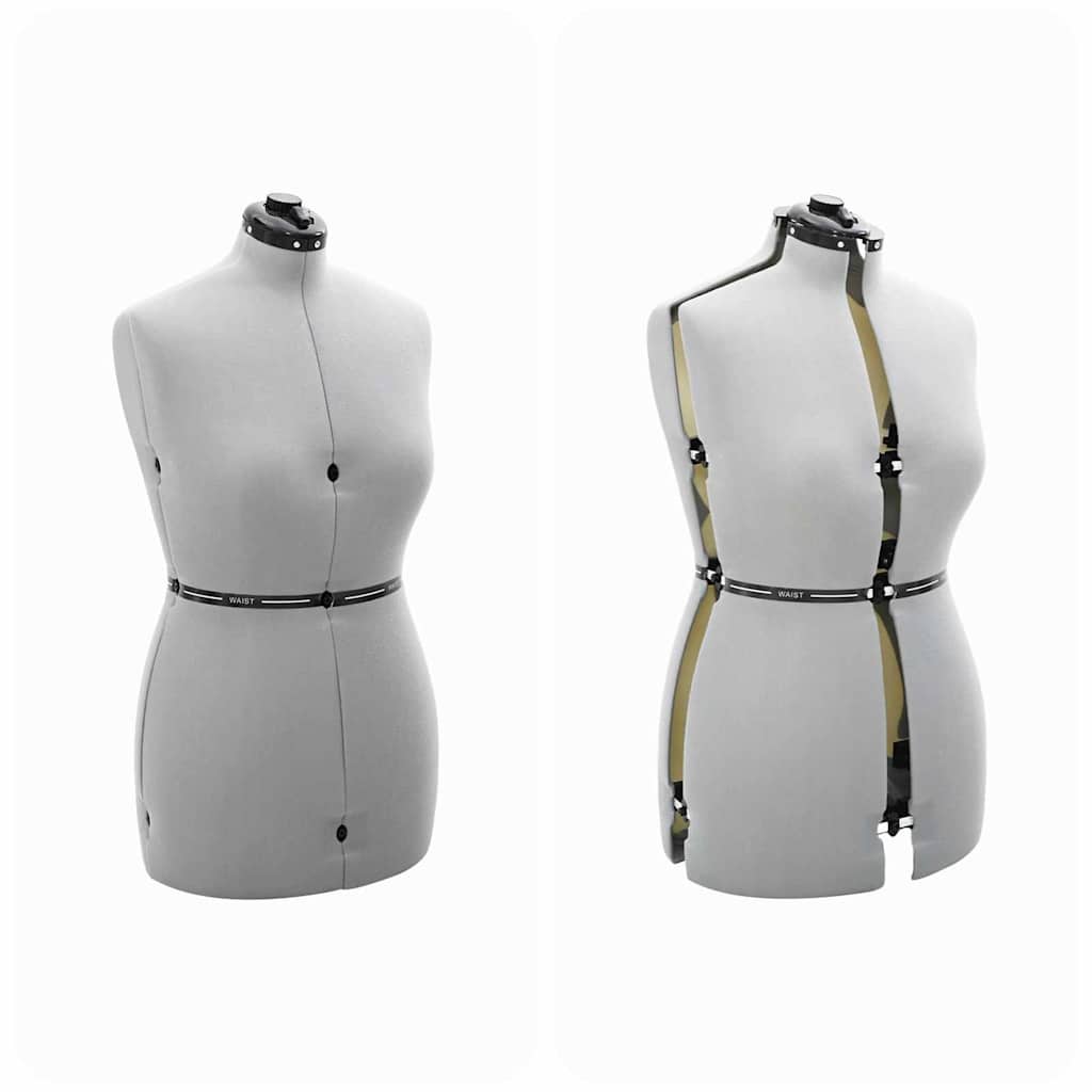 Forma Abito Femminile Regolabile Grigio m Velluto 42018607