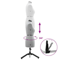 Forma Abito Femminile Regolabile Grigio m Velluto 42018607