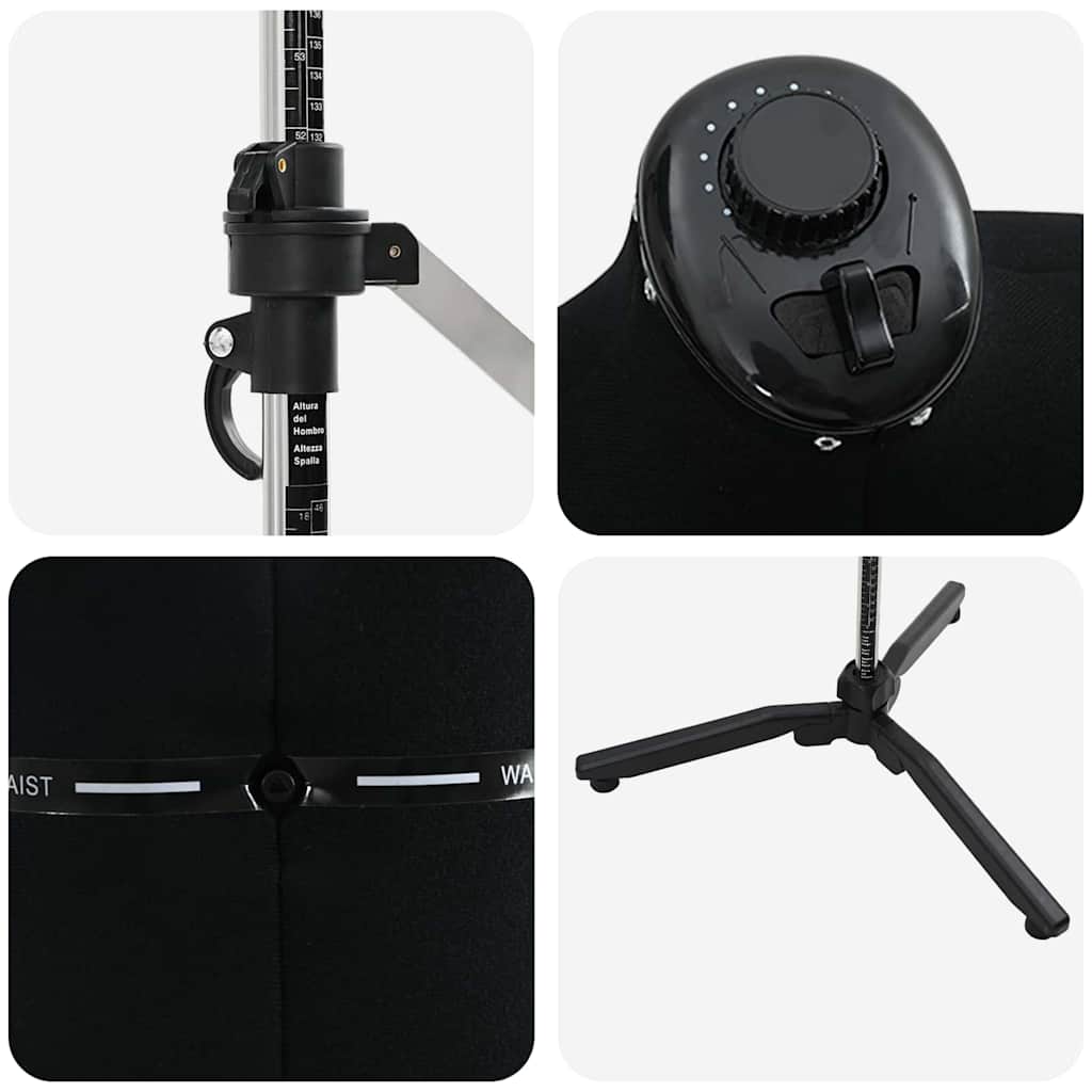 Forma Abito Femminile Regolabile Nero l Velluto 42018609