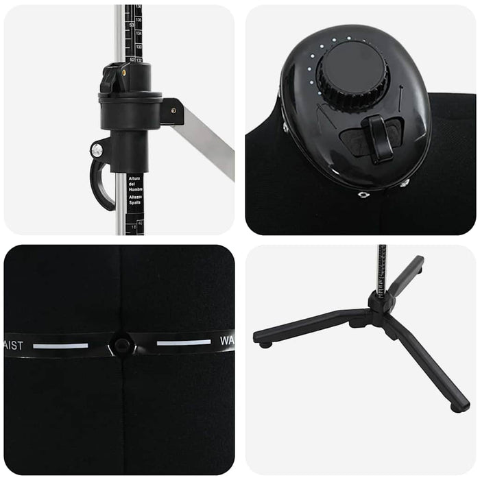 Forma Abito Femminile Regolabile Nero l Velluto 42018609