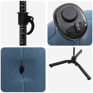 Forma Abito Femminile Regolabile Blu 37.5-45.5 pollici Tessuto 42018611