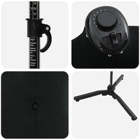 Forma Abito Femminile Regolabile Nero 37.5-45.5 pollici Tessuto 42018612