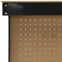 Banchi da lavoro Nero 81 x 41 x 145 cm Legno multistrato 42020131