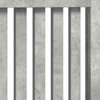 Copertura per radiatori Grigio cemento 172 x 19 x 81,5 cm 884072