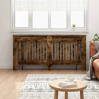 Copertura per radiatori Rovere fumé 172 x 19 x 81,5 cm 884075