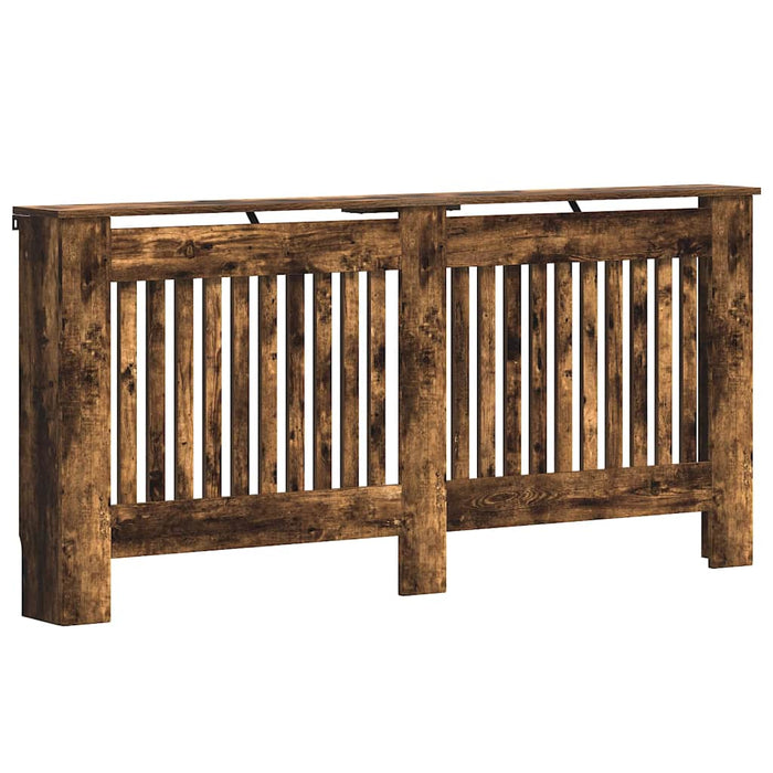 Copertura per radiatori Rovere fumé 172 x 19 x 81,5 cm 884075