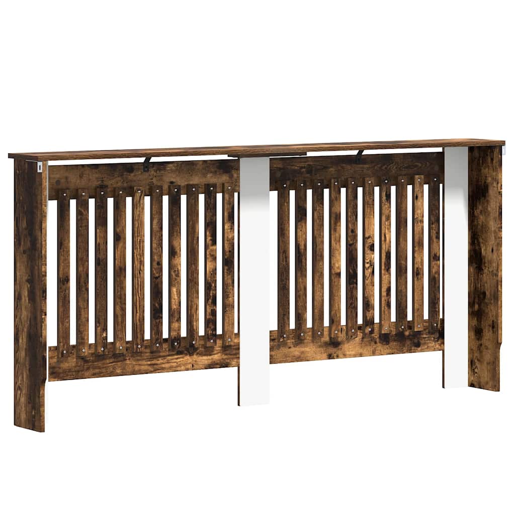 Copertura per radiatori Rovere fumé 172 x 19 x 81,5 cm 884075
