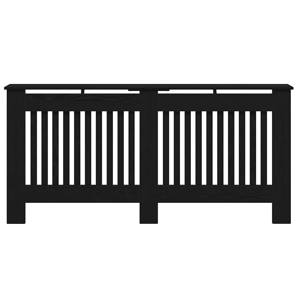 Copertura per radiatori Rovere Nero 172 x 19 x 81,5 cm 884080