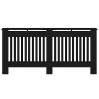 Copertura per radiatori Rovere Nero 172 x 19 x 81,5 cm 884080