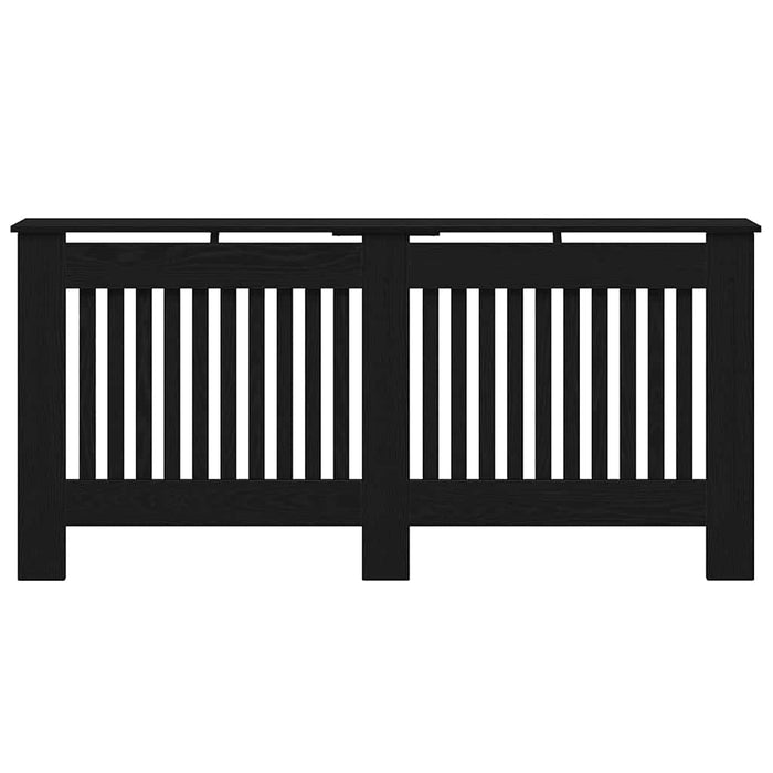 Copertura per radiatori Rovere Nero 172 x 19 x 81,5 cm 884080