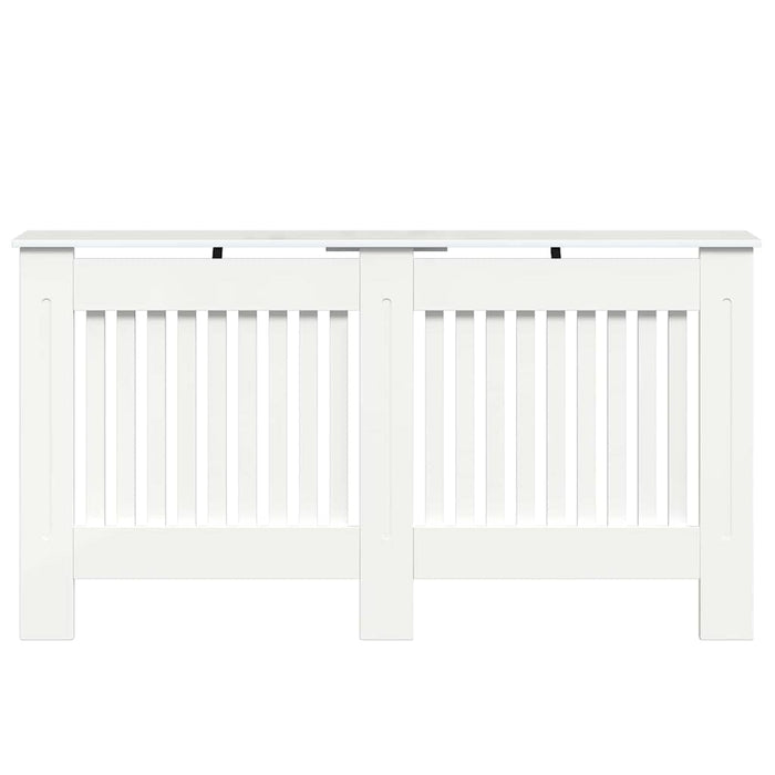 Copertura per radiatori Bianco Lucido 152 x 19 x 81,5 cm 884085