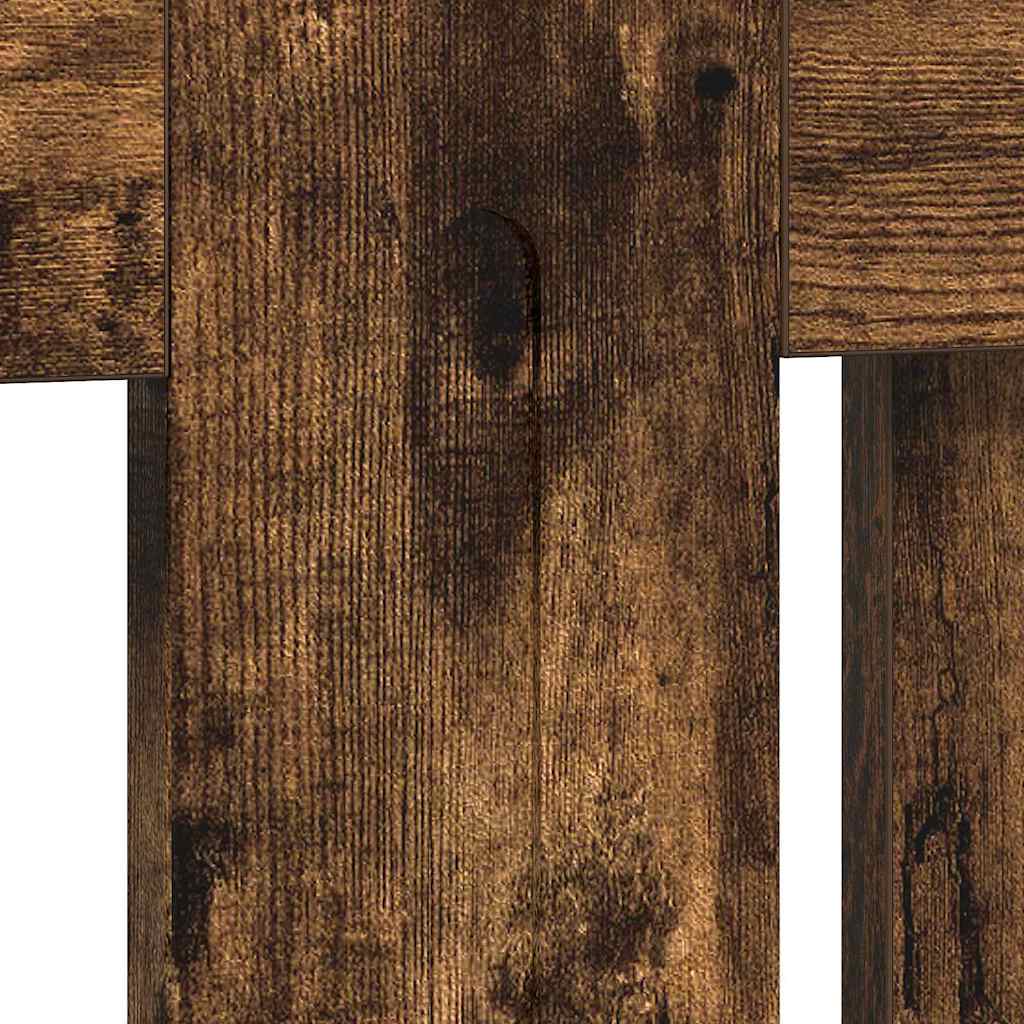 Copertura per radiatori Rovere fumé 152 x 19 x 81,5 cm 884086