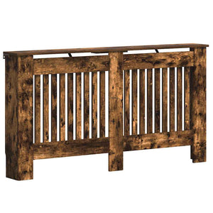 Copertura per radiatori Rovere fumé 152 x 19 x 81,5 cm 884086