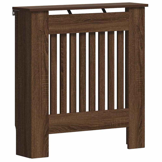 Copertura per radiatori Rovere Marrone 78 x 19 x 81,5 cm 884093