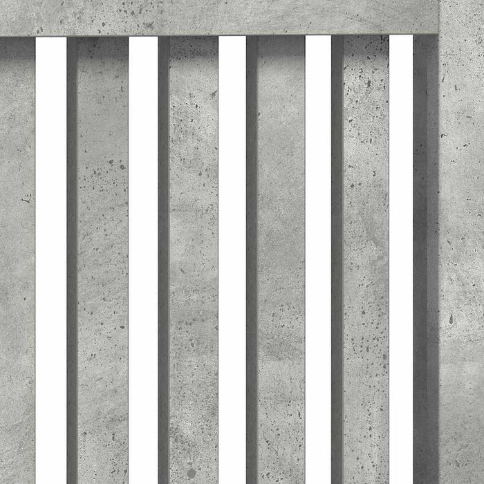 Copertura per radiatori Grigio cemento 78 x 19 x 81,5 cm 884094