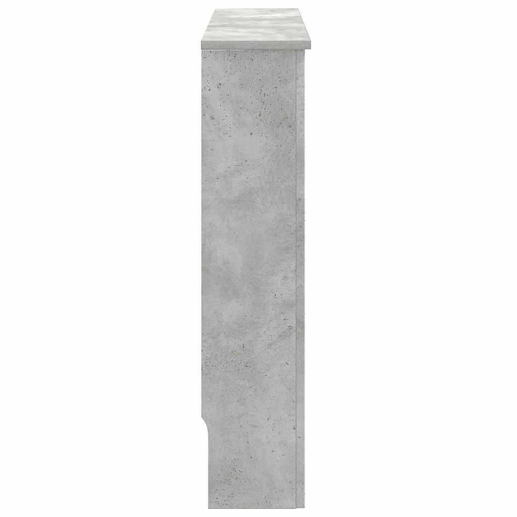 Copertura per radiatori Grigio cemento 78 x 19 x 81,5 cm 884094