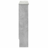 Copertura per radiatori Grigio cemento 78 x 19 x 81,5 cm 884094
