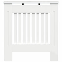 Copertura per radiatori Bianco Lucido 78 x 19 x 81,5 cm 884096