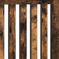 Copertura per radiatori Rovere fumé 78 x 19 x 81,5 cm 884097