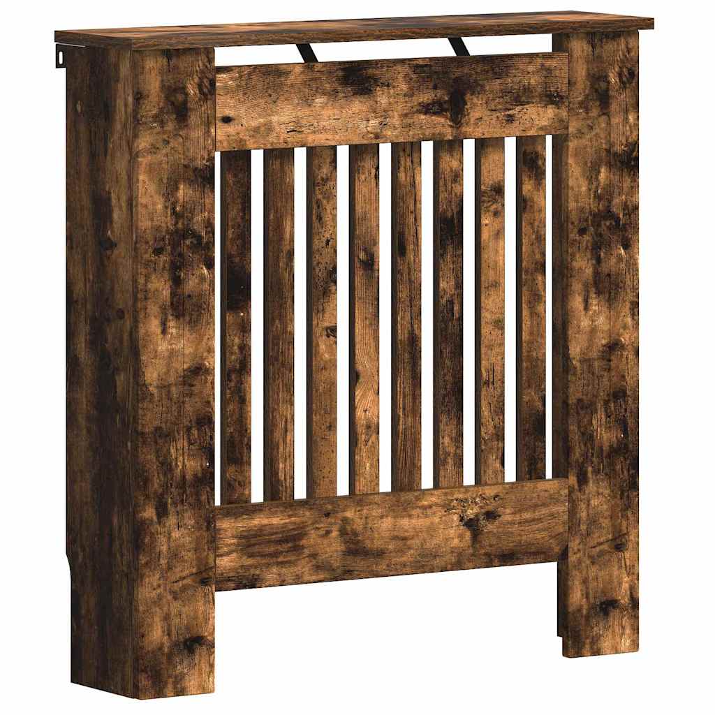 Copertura per radiatori Rovere fumé 78 x 19 x 81,5 cm 884097