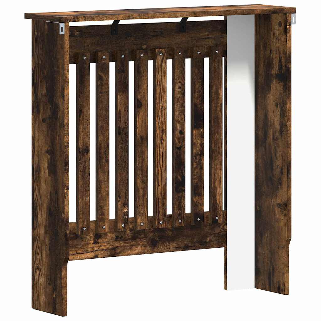 Copertura per radiatori Rovere fumé 78 x 19 x 81,5 cm 884097