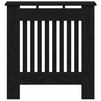 Copertura per radiatori Rovere Nero 78 x 19 x 81,5 cm 884102
