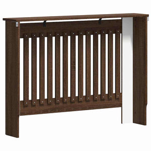 Copertura per radiatori Rovere Marrone 112 x 19 x 81,5 cm 884104