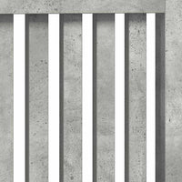 Copertura per radiatori Grigio cemento 112 x 19 x 81,5 cm 884105