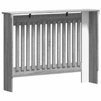 Copertura per radiatori Grigio Sonoma 112 x 19 x 81,5 cm 884106