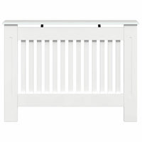 Copertura per radiatori Bianco Lucido 112 x 19 x 81,5 cm 884107