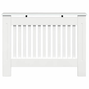 Copertura per radiatori Bianco Lucido 112 x 19 x 81,5 cm 884107