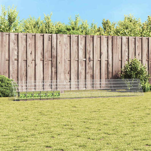 Gabbia per Conigli Argento 650 x 55 x 55 cm Acciaio zincato 42019226