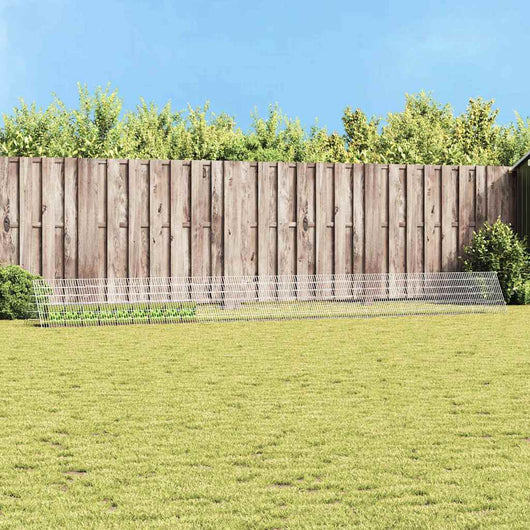 Gabbia per Conigli Argento 650 x 55 x 55 cm Acciaio zincato 42019227