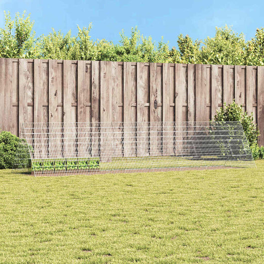 Gabbia per Conigli Argento 215 x 100 x 85 cm Acciaio zincato 42019230