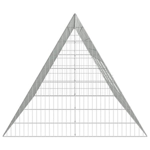 Gabbia per Conigli Argento 215 x 100 x 85 cm Acciaio zincato 42019230