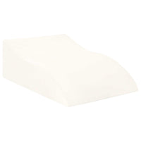 Cuscino per le Gambe Bianco 68 x 40 x 18 cm 42020186