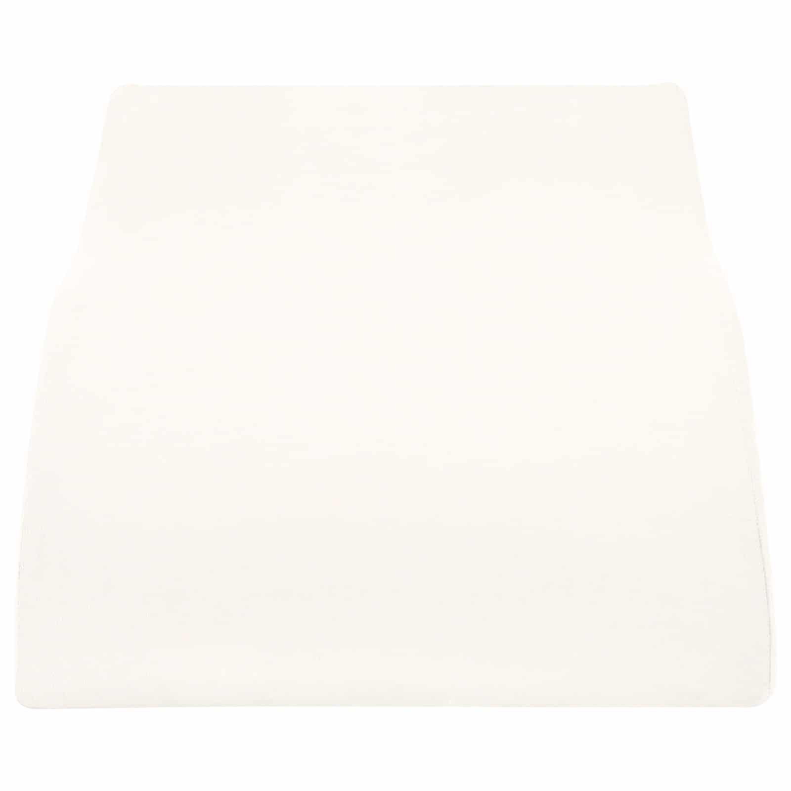 Cuscino per le Gambe Bianco 68 x 40 x 18 cm 42020186