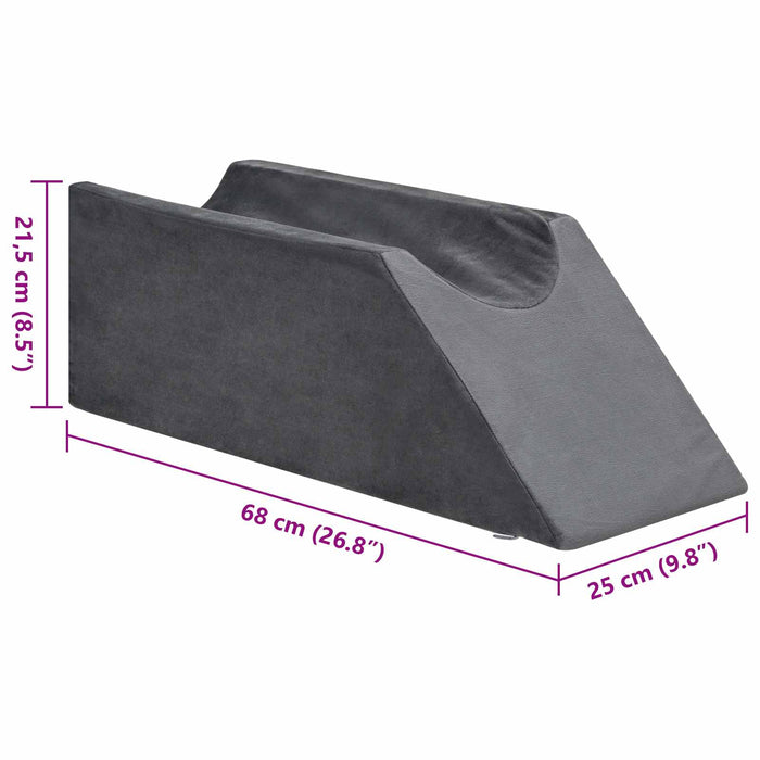 Cuscino per le gambe Tinta unita Grigio 42020193