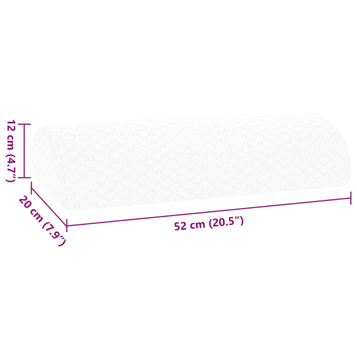 Cuscino per le Gambe Tinta unita Bianco 42020196