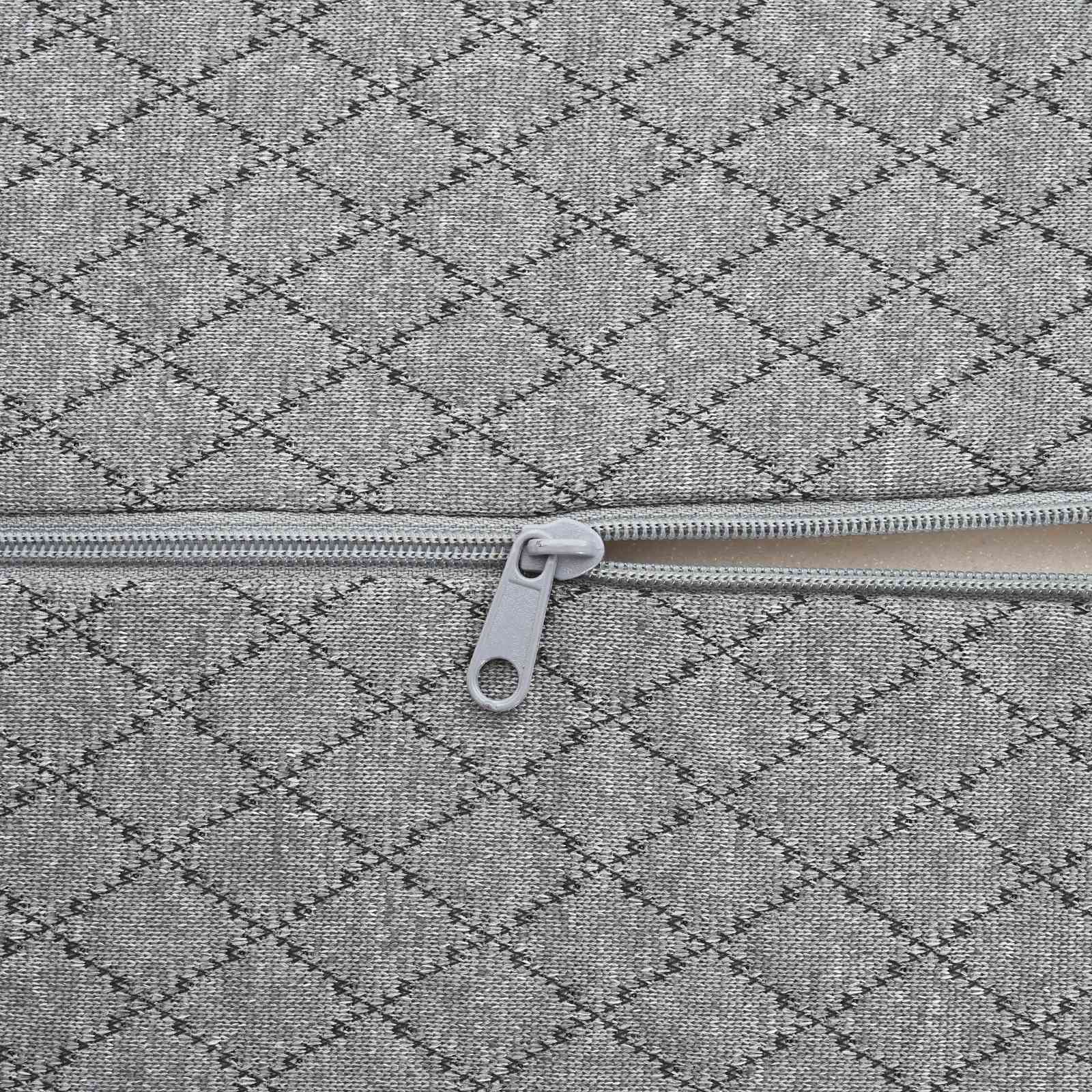 Cuscino per le Gambe Geometrico Grigio 42020197